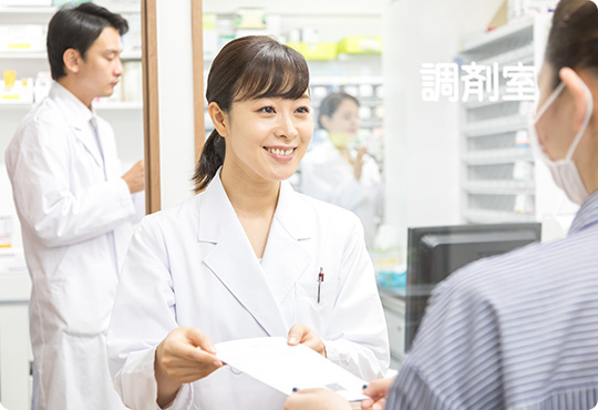 買い物やお薬受取の代行も可能です