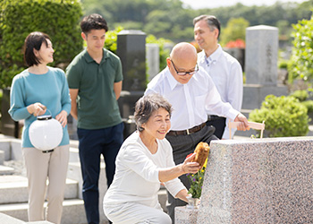 里帰り・墓参り